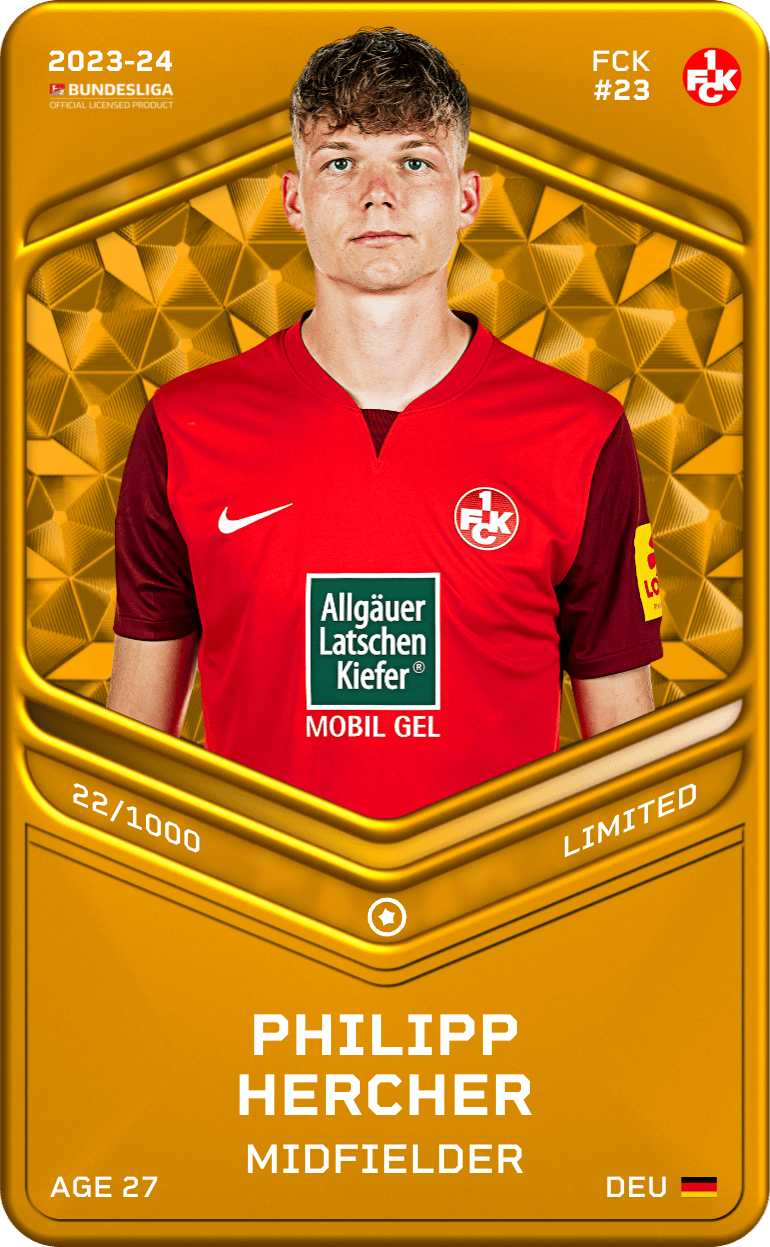 Philipp Hercher 2023-24 • Limited 22/1000