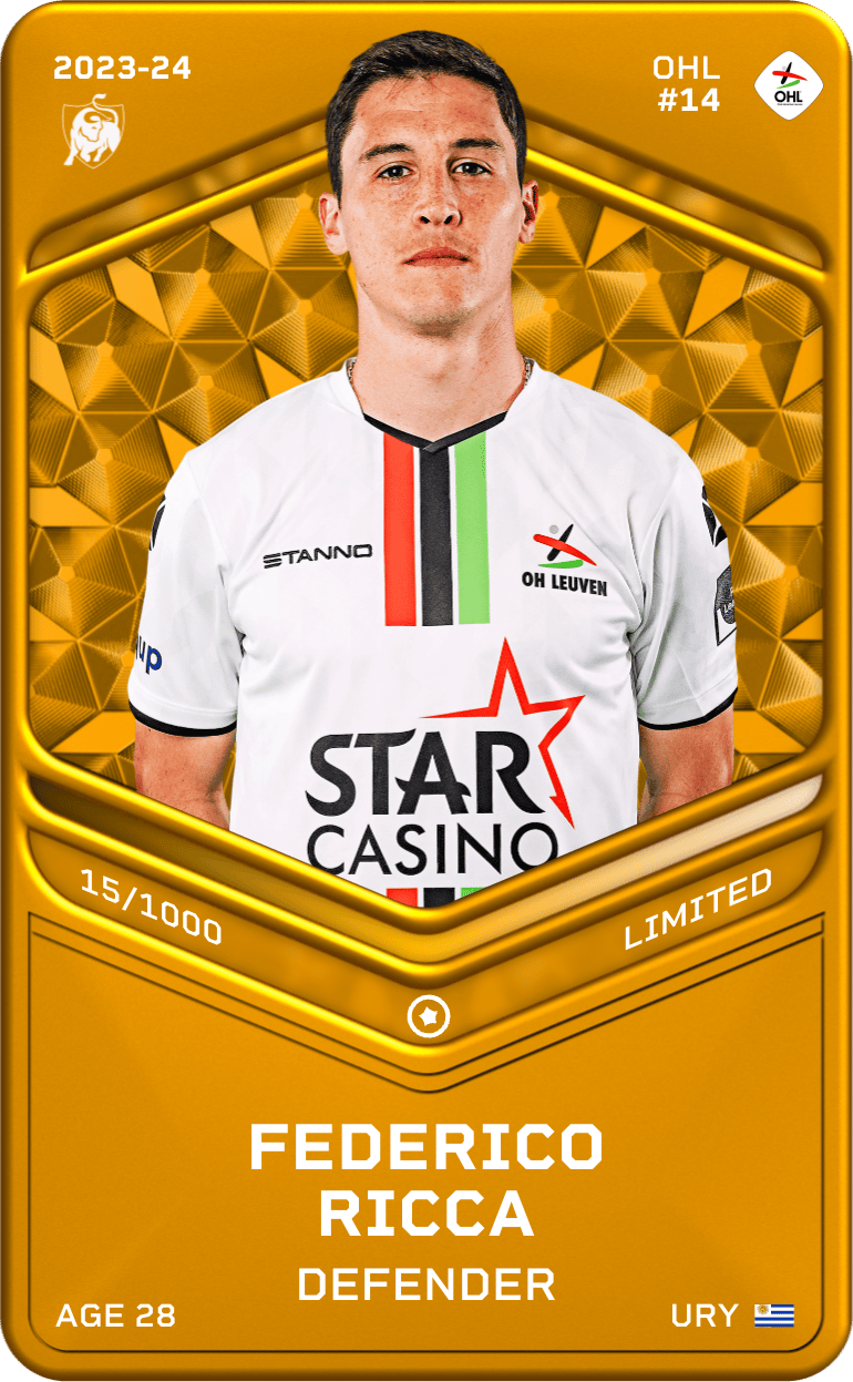 Federico Ricca 2023-24 • Limited 15/1000