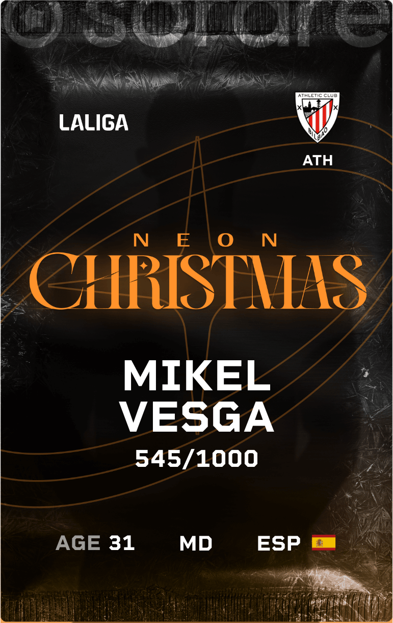 Mikel Vesga 2024-25 • Limited 545/1000