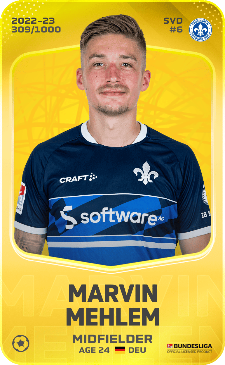 Marvin Mehlem 2022-23 • Limited 309/1000