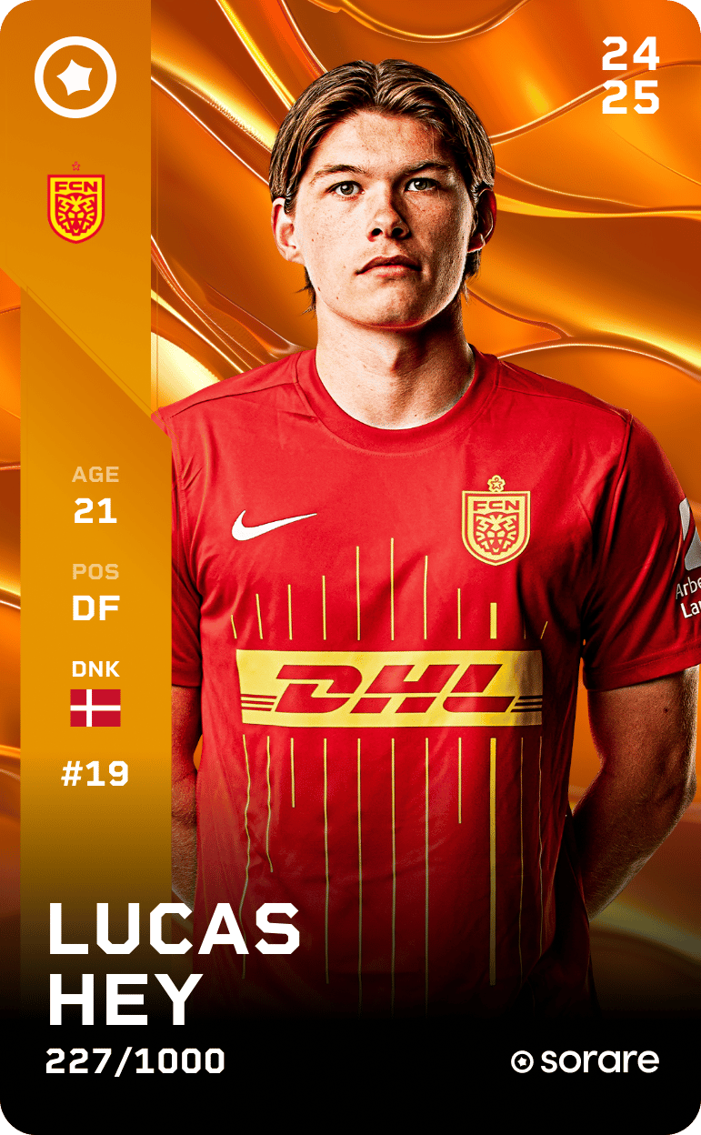 Lucas Hey 2024-25 • Limited 227/1000