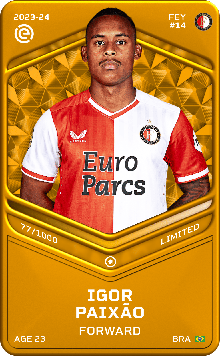 Igor Paixão 2023-24 • Limited 77/1000