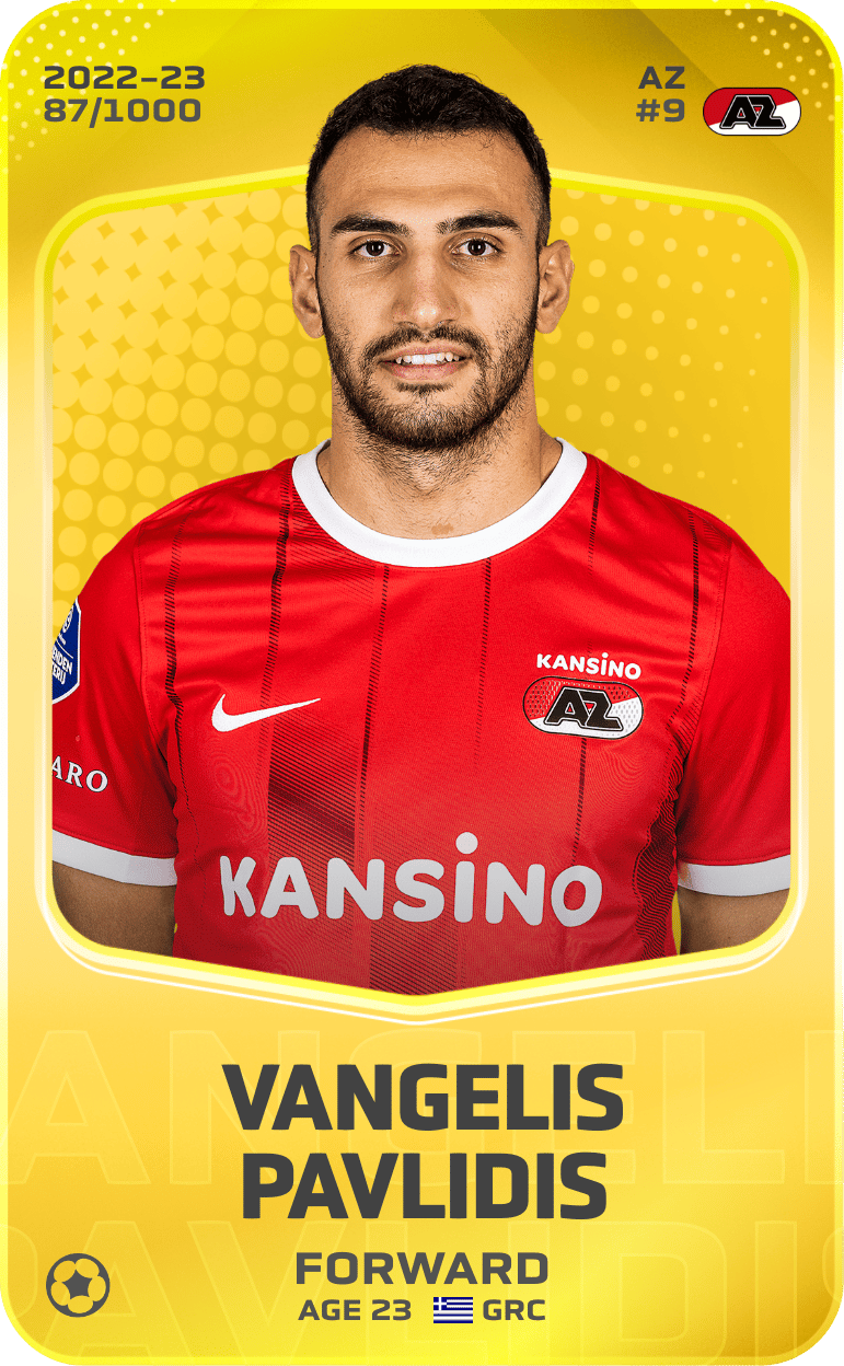 Vangelis Pavlidis 2022-23 • Limited 87/1000