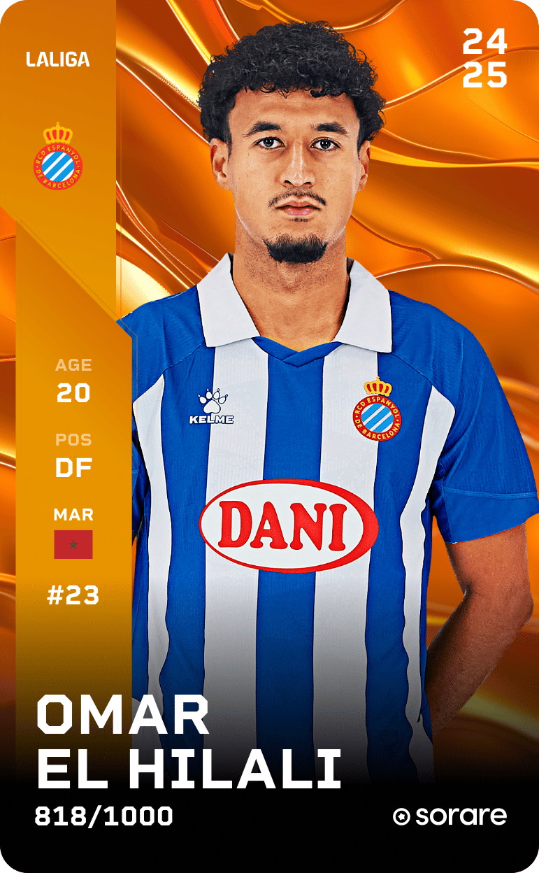 Omar El Hilali 2024-25 • Limited 818/1000