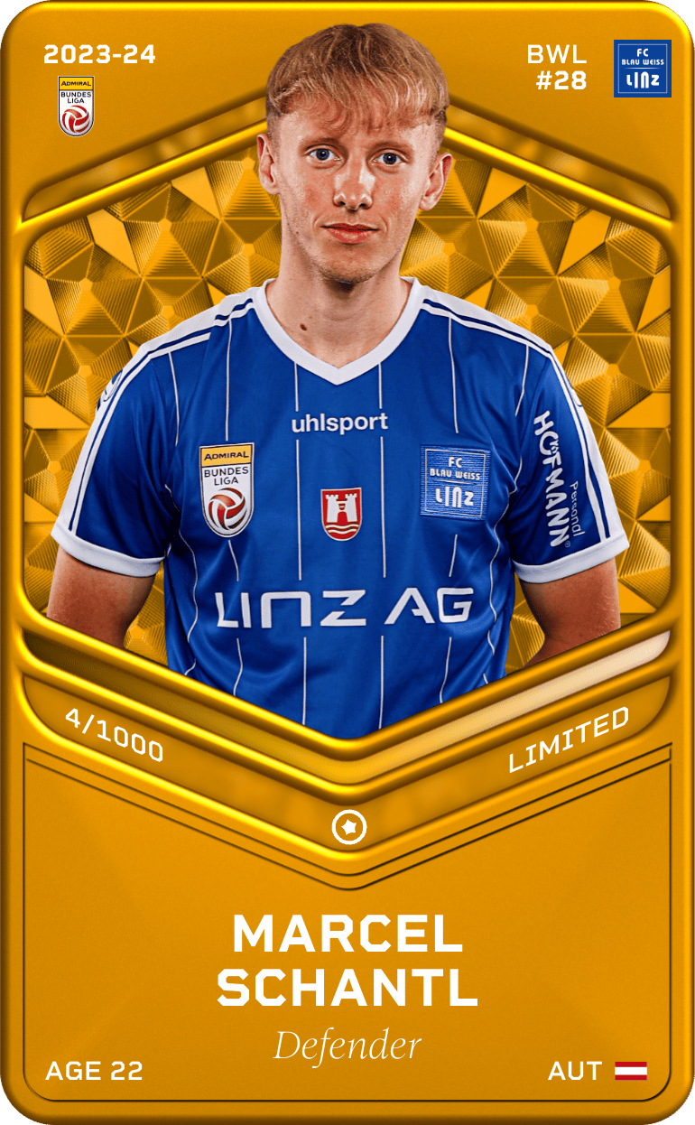 Marcel Schantl 2023-24 • Limited 4/1000
