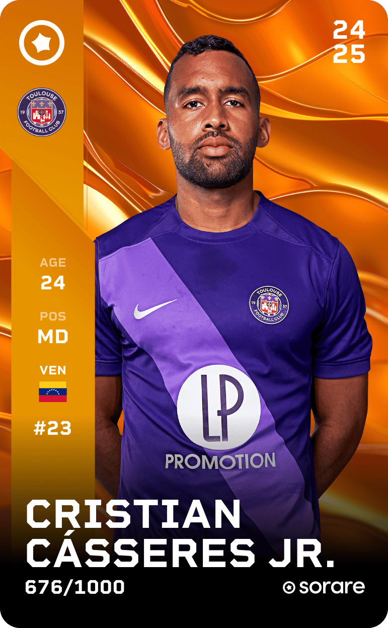 Cristian Cásseres Jr. 2024-25 • Limited 676/1000