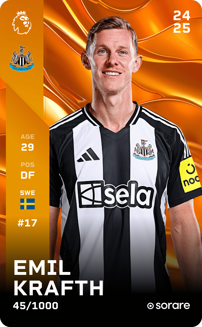 Emil Krafth 2024-25 • Limited 45/1000