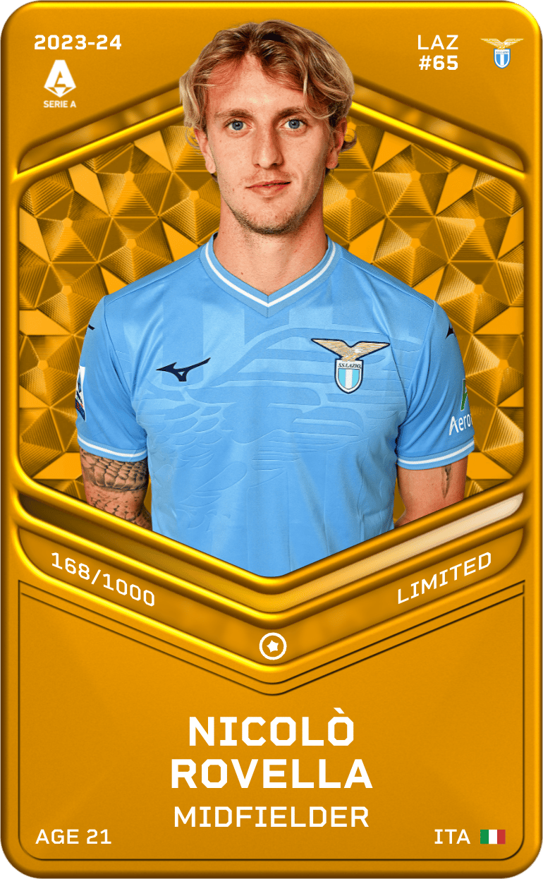 Nicolò Rovella 2023-24 • Limited 168/1000
