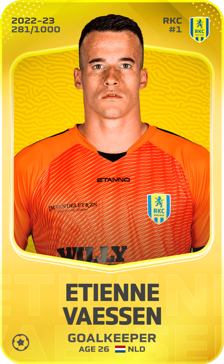 Etienne Vaessen 2022-23 • Limited 281/1000