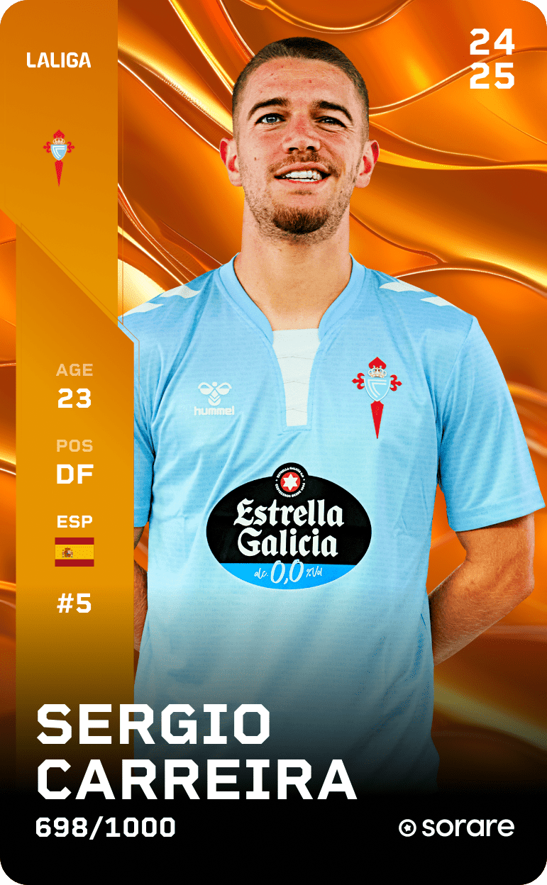 Sergio Carreira 2024-25 • Limited 698/1000