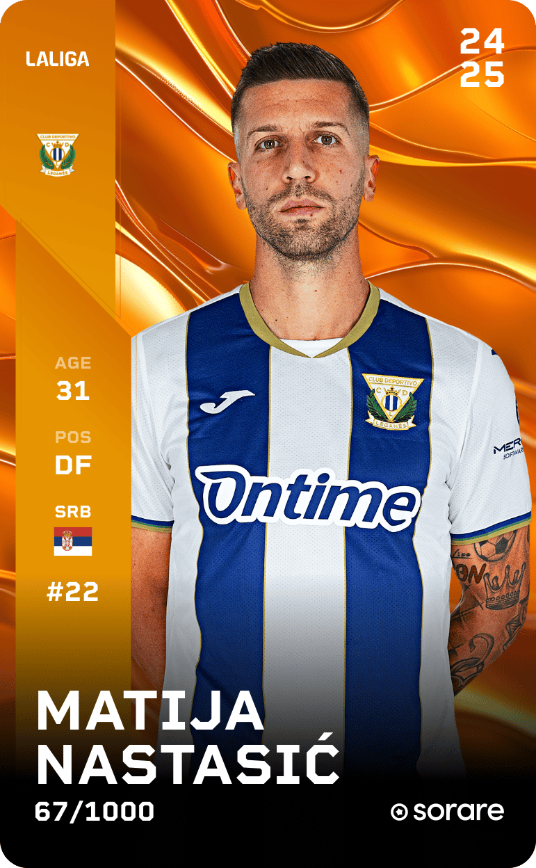 Matija Nastasić 2024-25 • Limited 67/1000