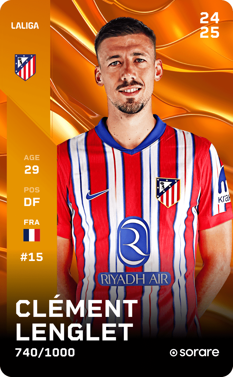 Clément Lenglet 2024-25 • Limited 740/1000