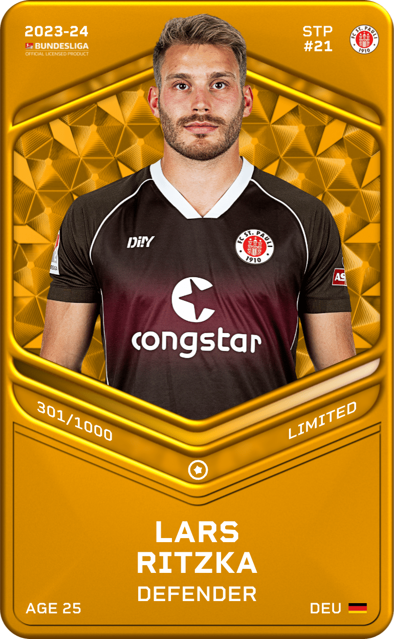 Lars Ritzka 2023-24 • Limited 301/1000