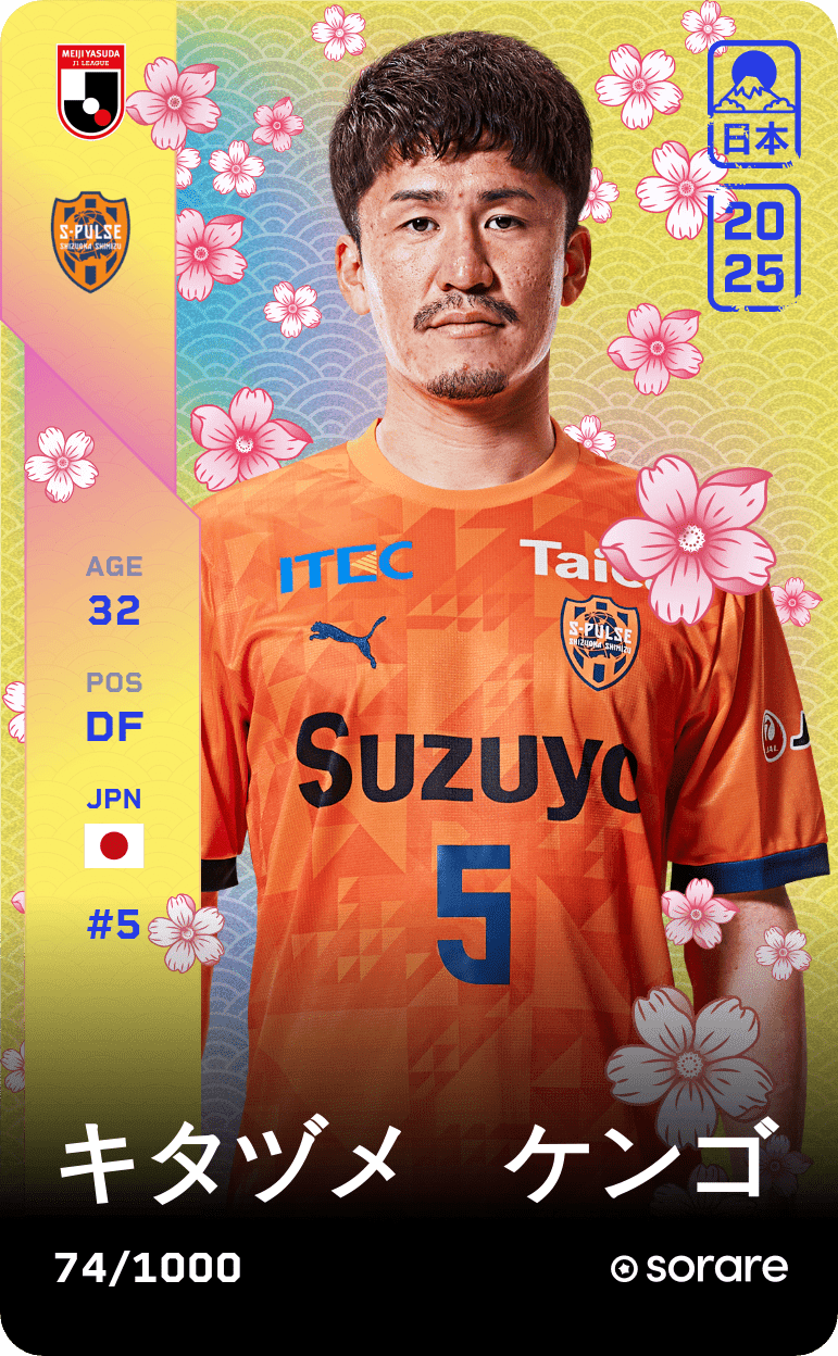 Kengo Kitazume 2025-26 • Limited 74/1000