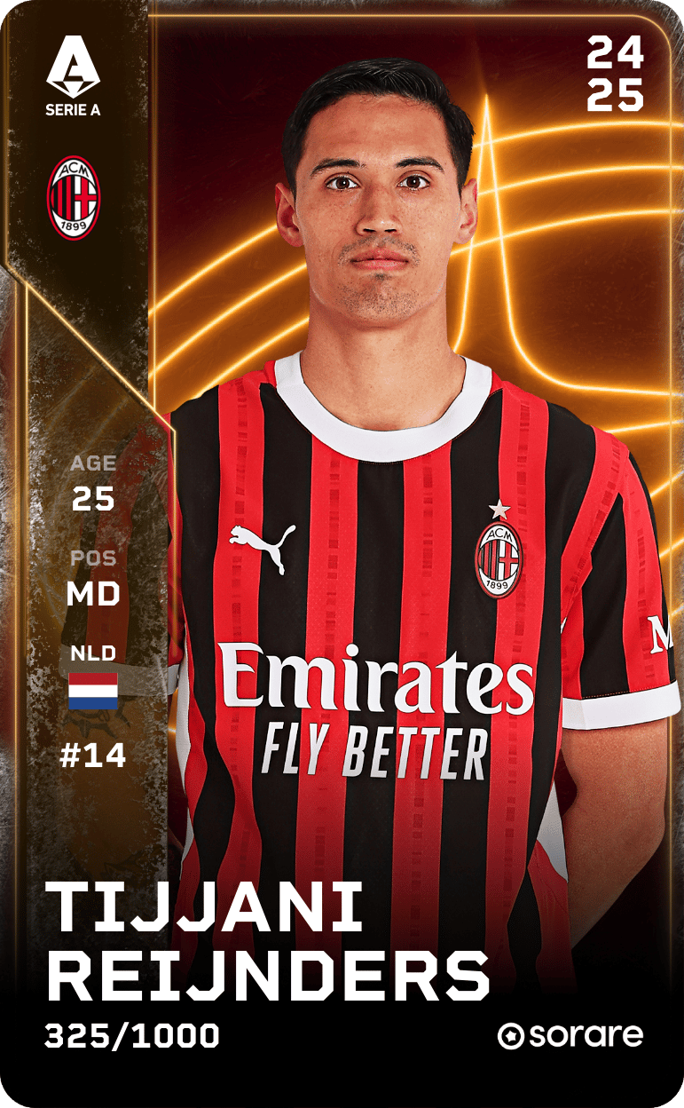 Tijjani Reijnders 2024-25 • Limited 325/1000