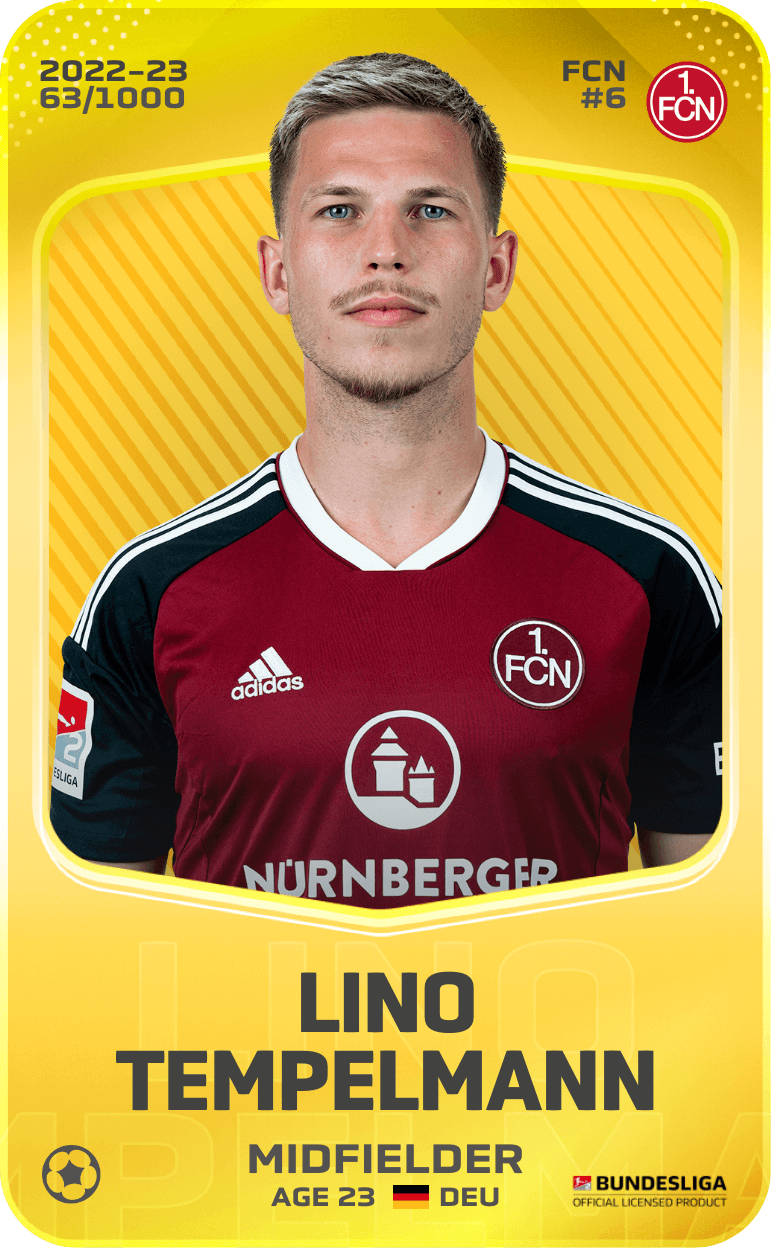 Lino Tempelmann 2022-23 • Limited 63/1000