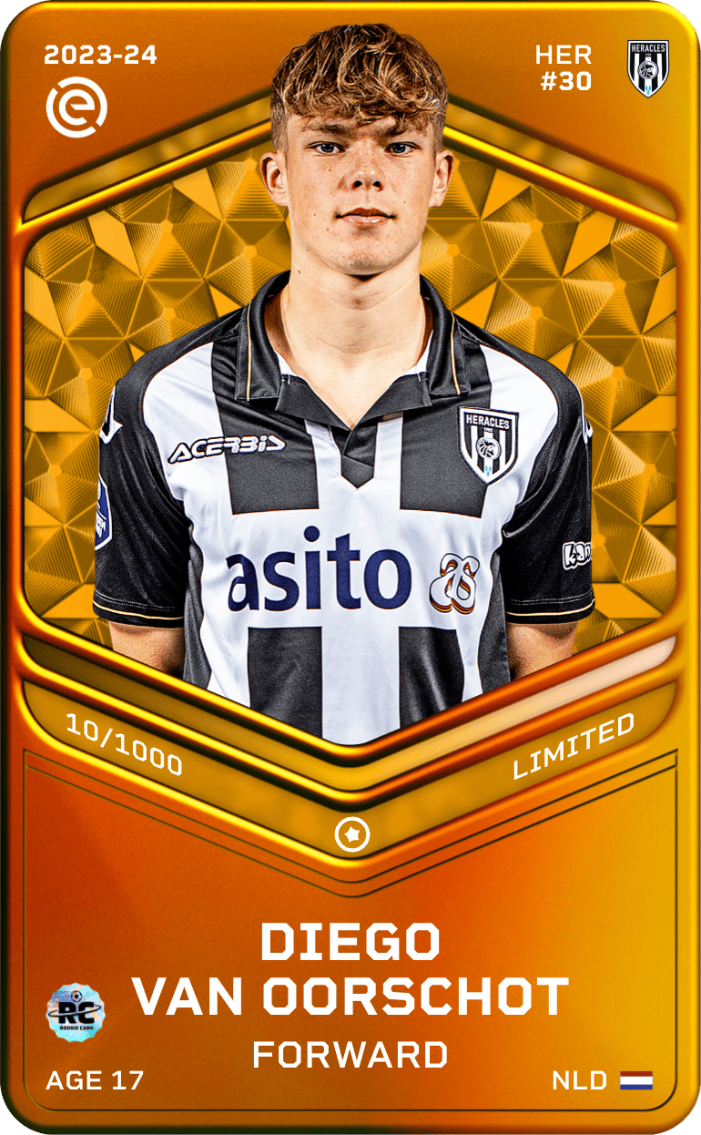 Diego van Oorschot 2023-24 • Limited 10/1000