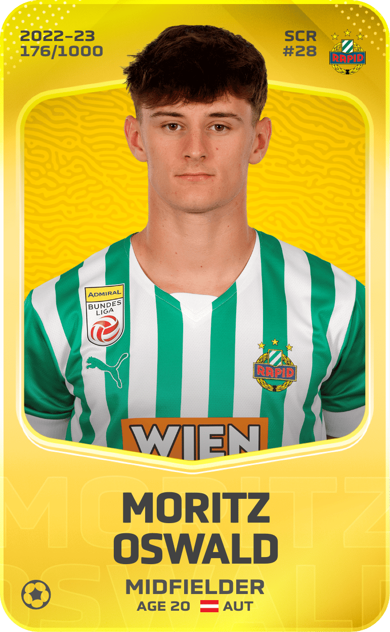 Moritz Oswald 2022-23 • Limited 176/1000