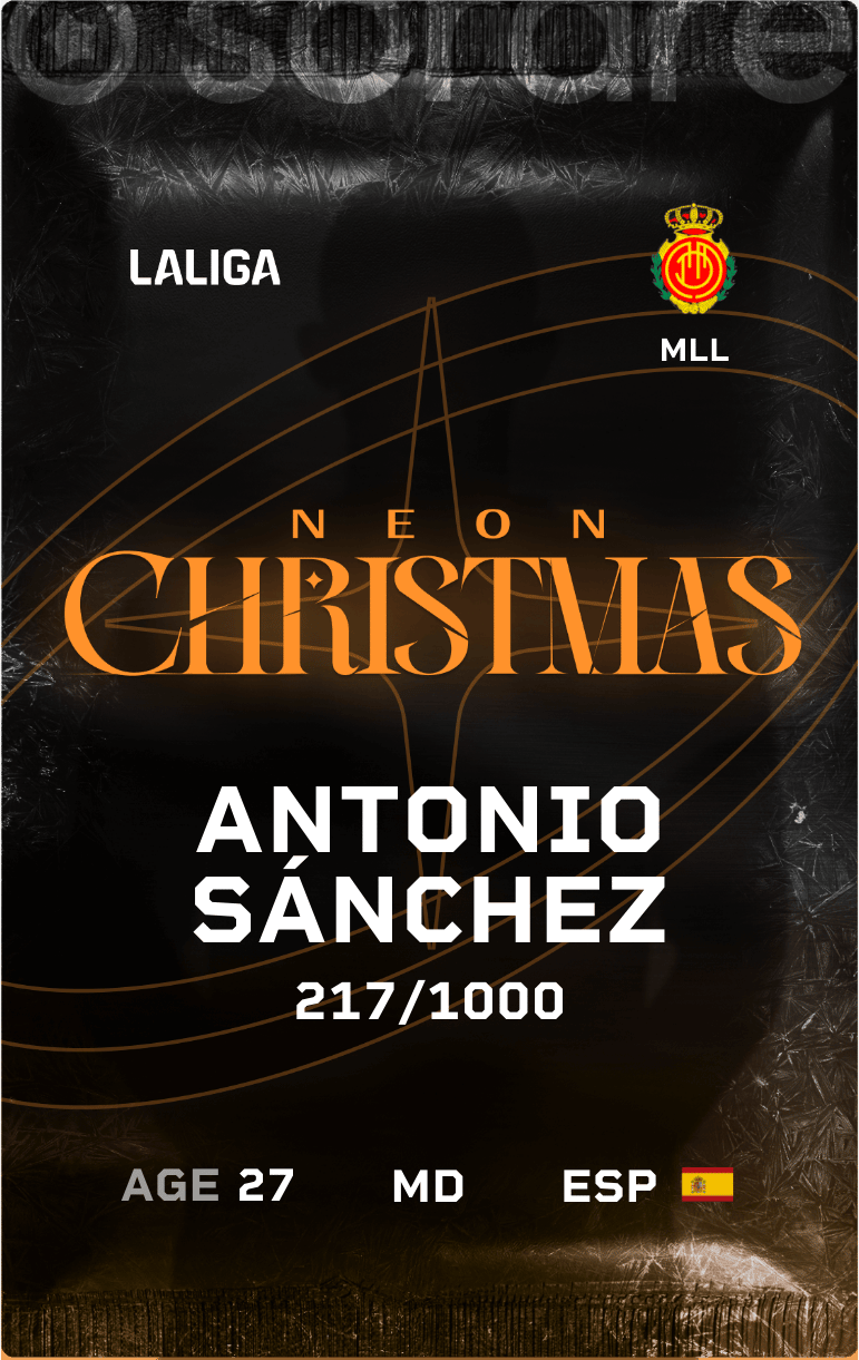 Antonio Sánchez 2024-25 • Limited 217/1000