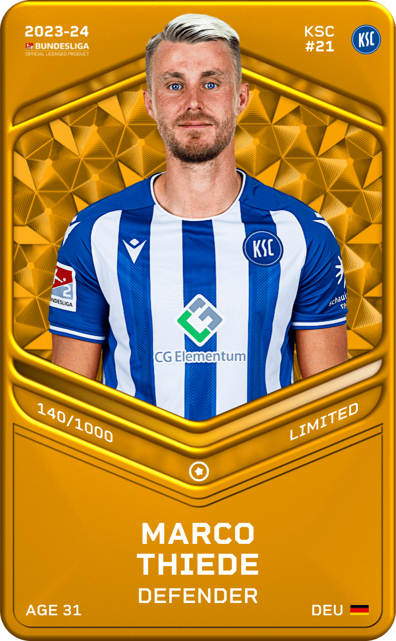 Marco Thiede 2023-24 • Limited 140/1000