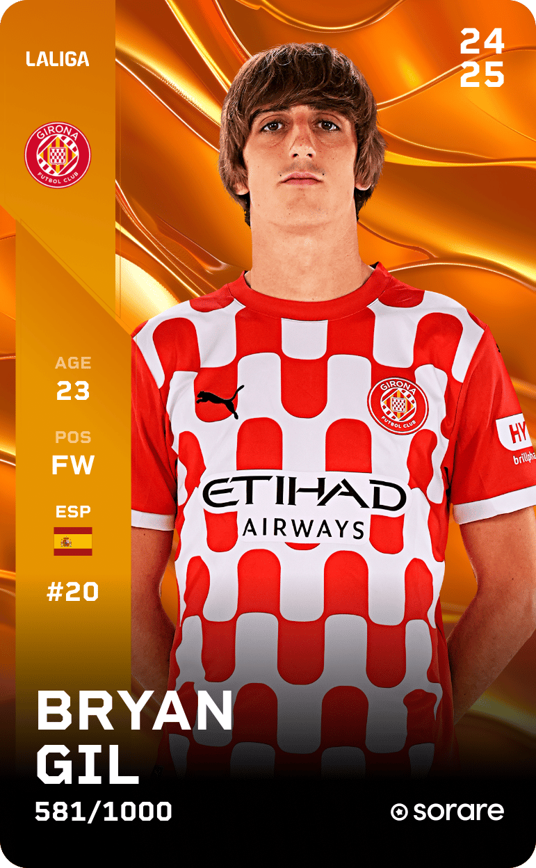 Bryan Gil 2024-25 • Limited 581/1000