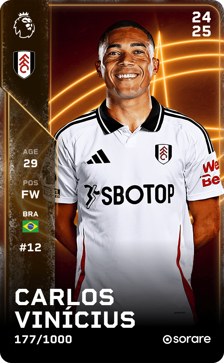 Carlos Vinícius 2024-25 • Limited 177/1000