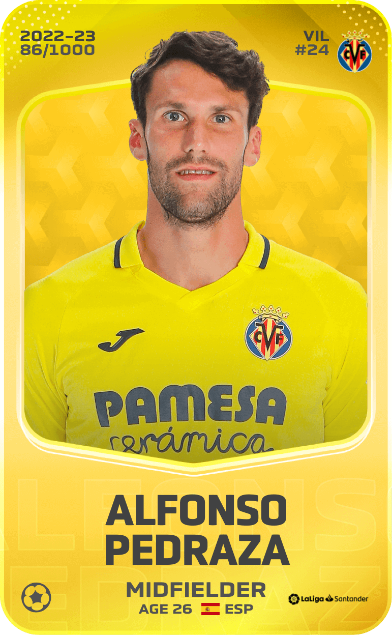 Alfonso Pedraza 2022-23 • Limited 86/1000