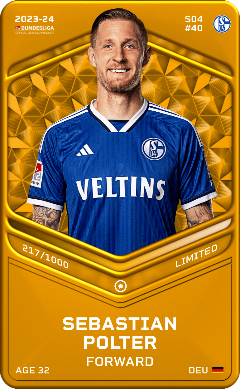 Sebastian Polter 2023-24 • Limited 217/1000