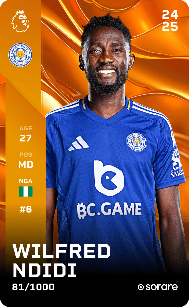 Wilfred Ndidi 2024-25 • Limited 81/1000