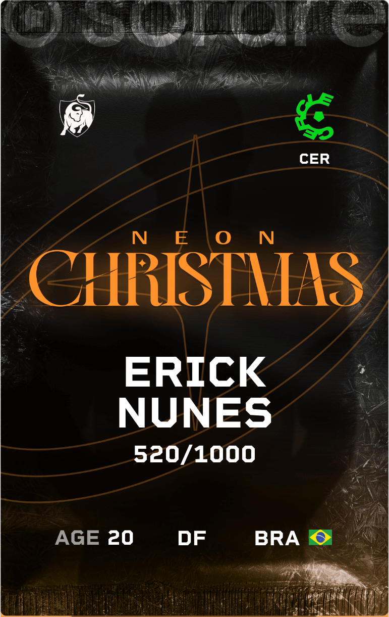 Erick Nunes 2024-25 • Limited 520/1000