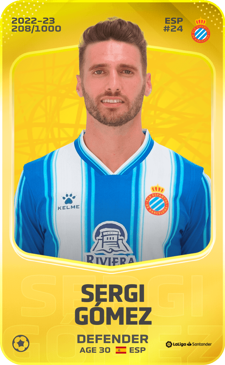 Sergi Gómez 2022-23 • Limited 208/1000