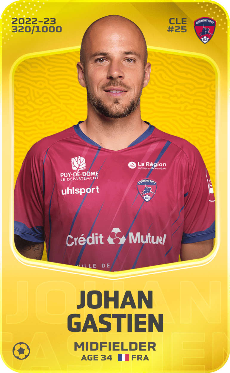 Johan Gastien 2022-23 • Limited 320/1000