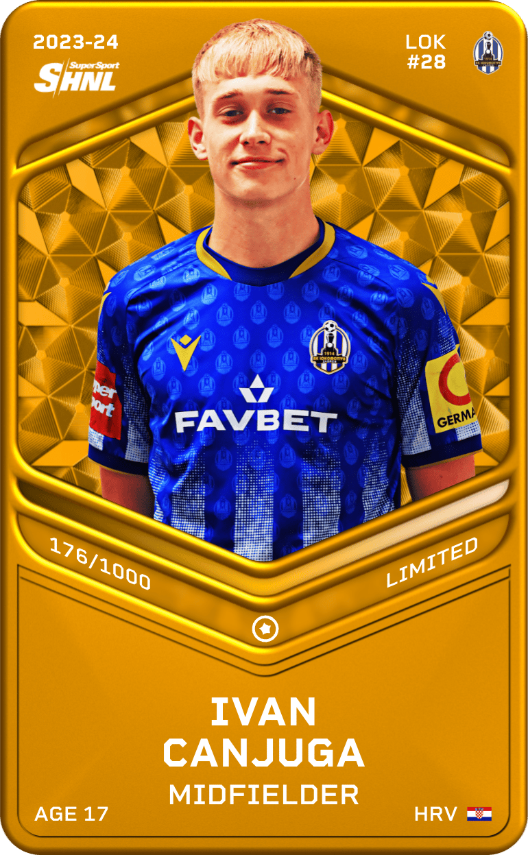 Ivan Canjuga 2023-24 • Limited 176/1000