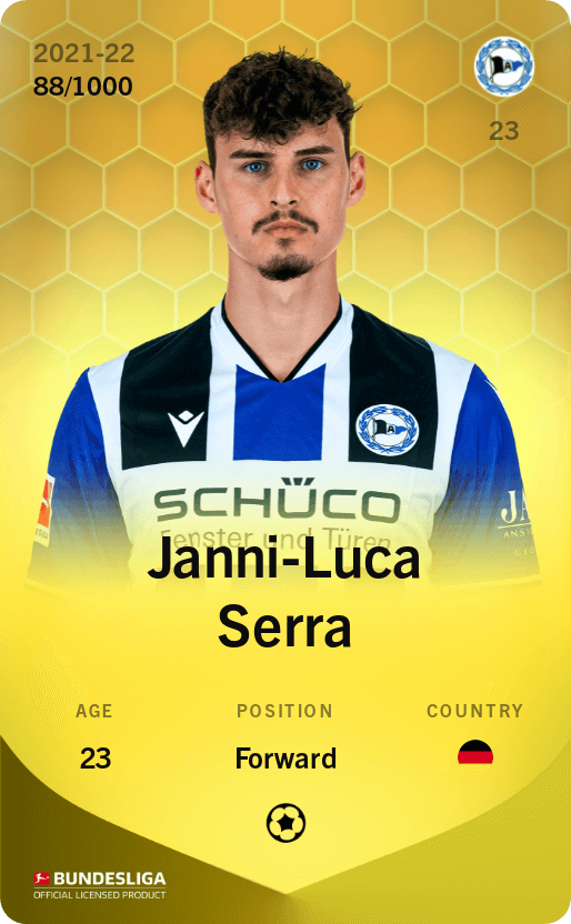 Janni-Luca Serra 2021-22 • Limited 88/1000