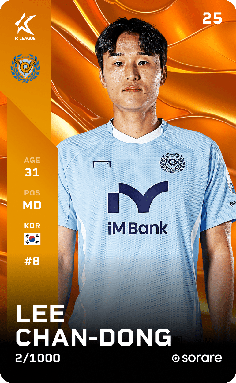 Lee Chan-Dong 2025-26 • Limited 2/1000