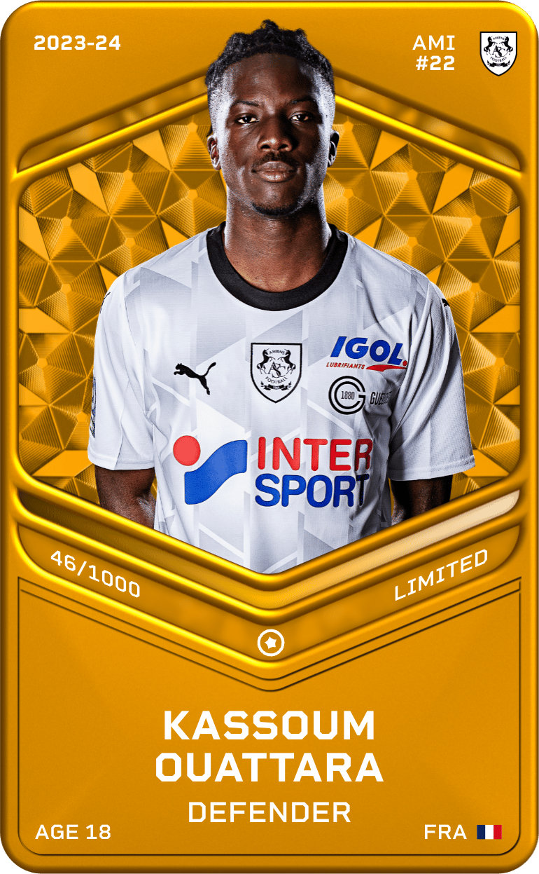 Kassoum Ouattara 2023-24 • Limited 46/1000