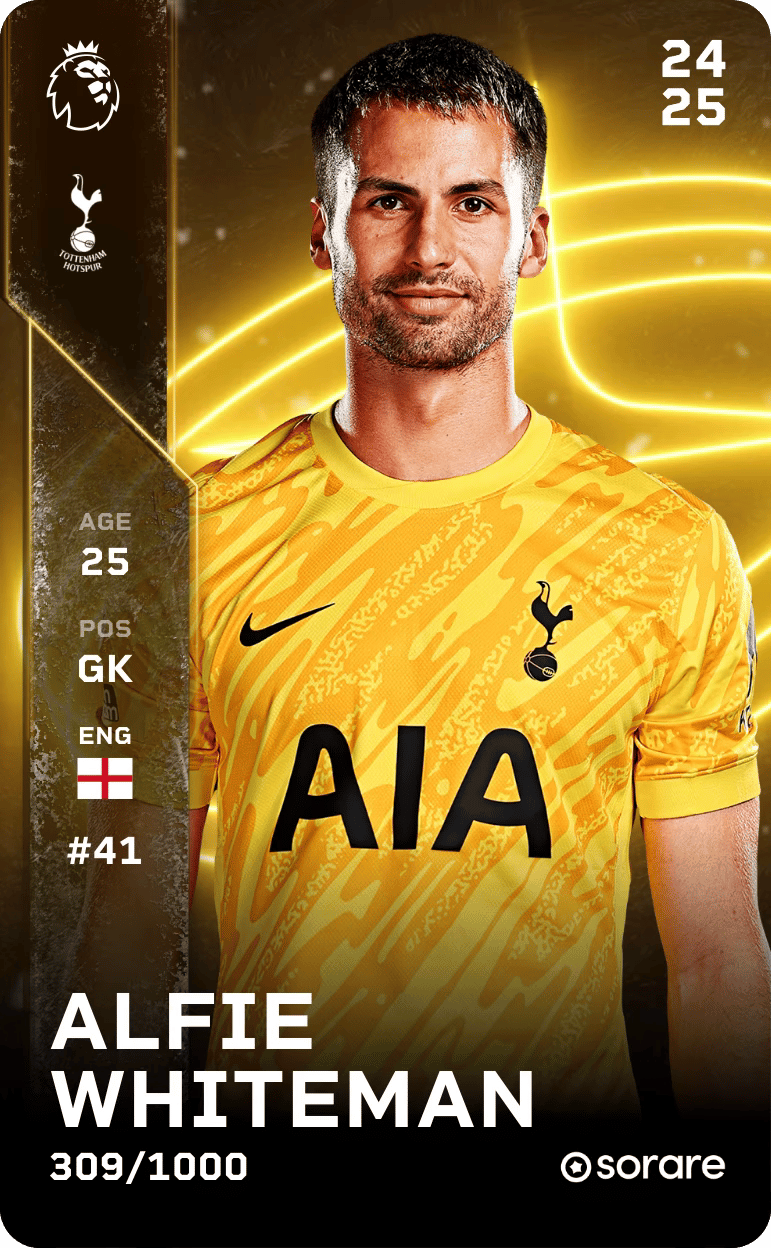 Alfie Whiteman 2024-25 • Limited 309/1000