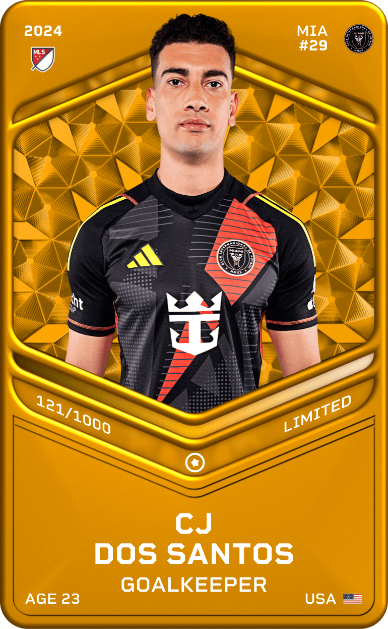 CJ Dos Santos  2024-25 • Limited 121/1000