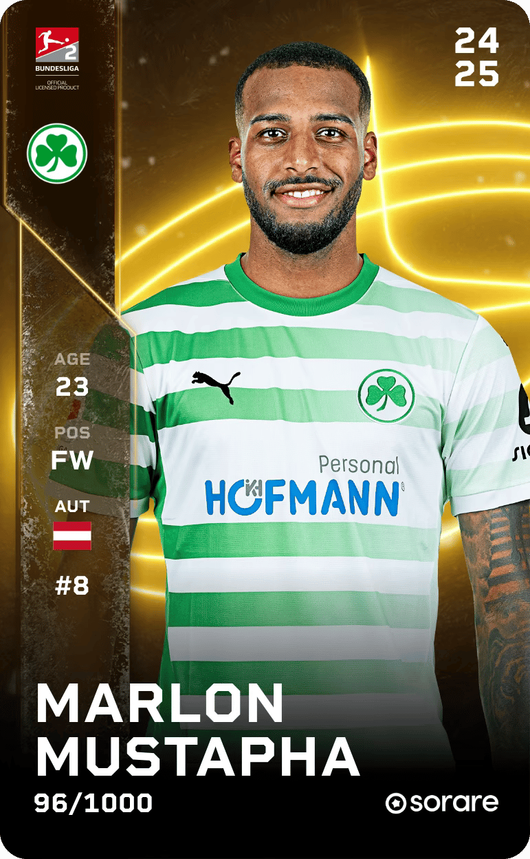 Marlon Mustapha 2024-25 • Limited 96/1000