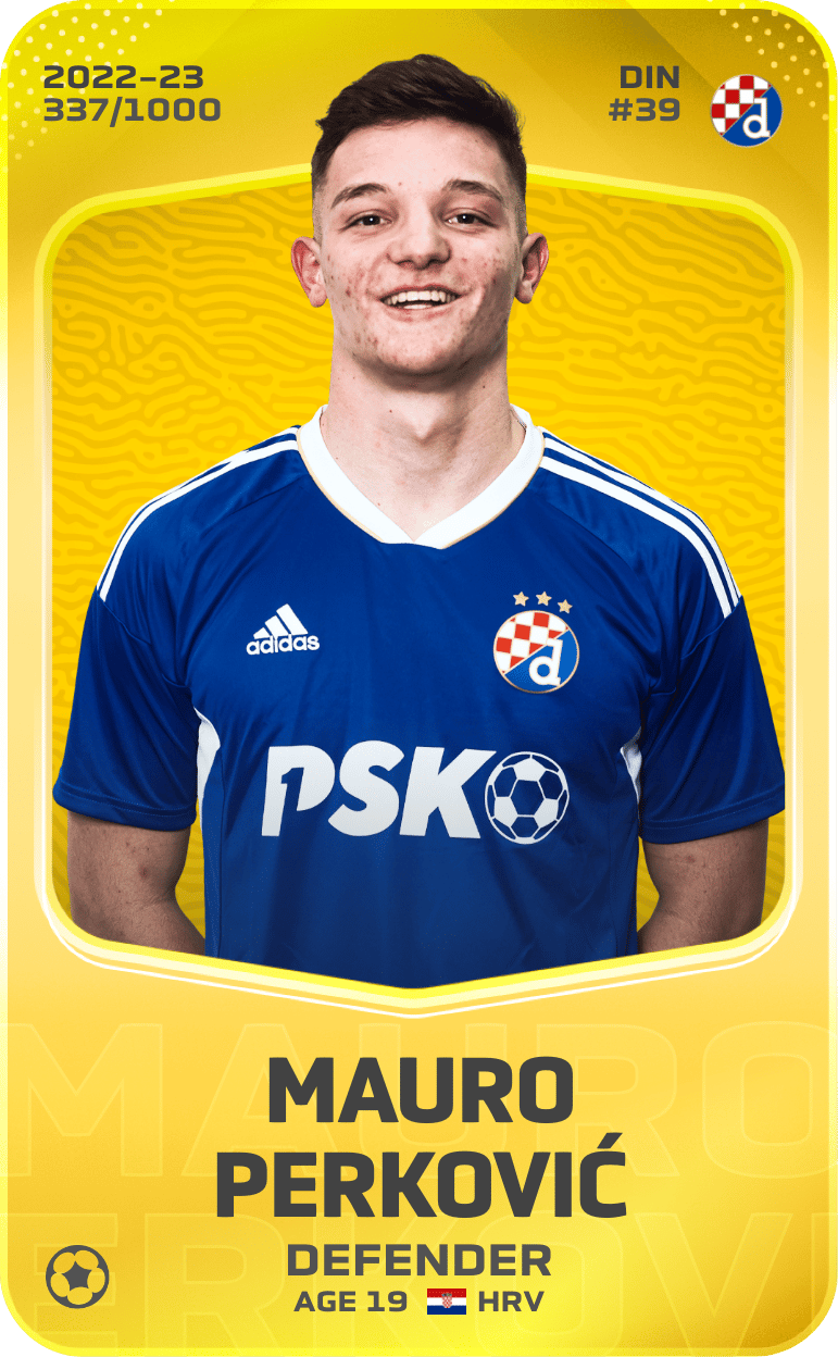 Mauro Perković 2022-23 • Limited 337/1000