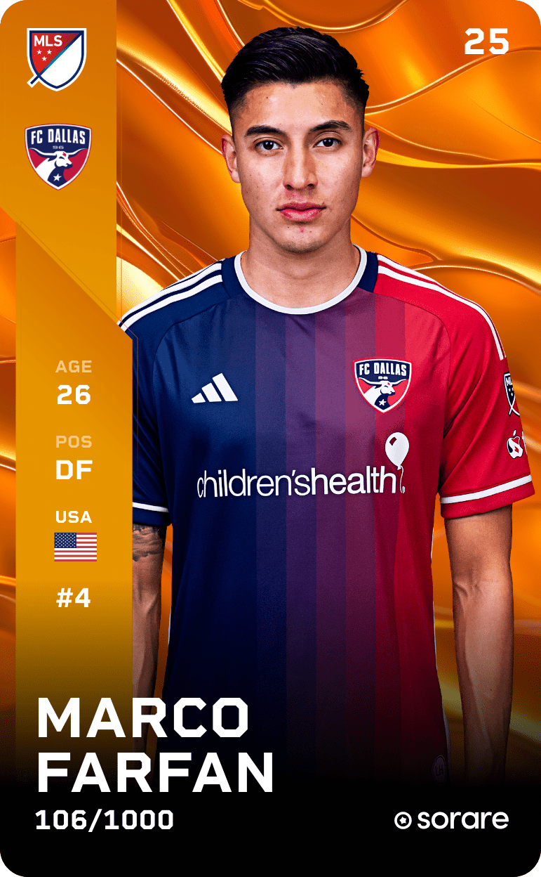 Marco Farfan 2025-26 • Limited 106/1000