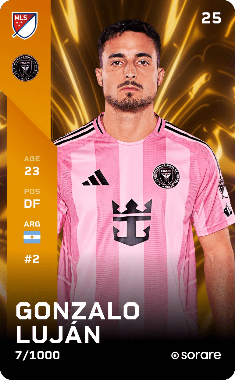 Gonzalo Luján 2025-26 • Limited 7/1000