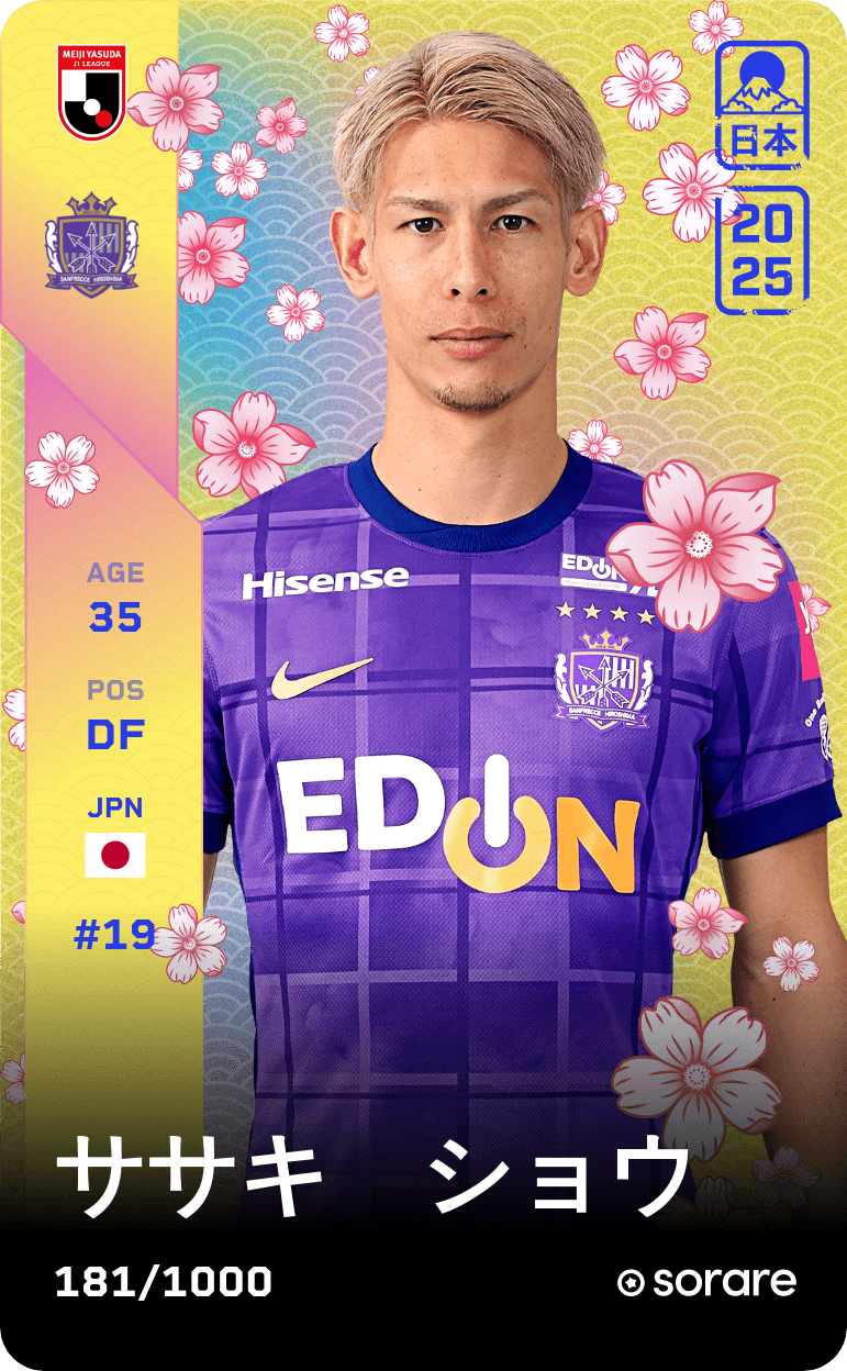 Sho Sasaki 2025-26 • Limited 181/1000
