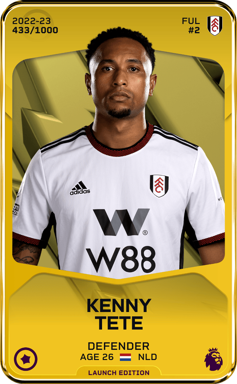 Kenny Tete 2022-23 • Limited 433/1000