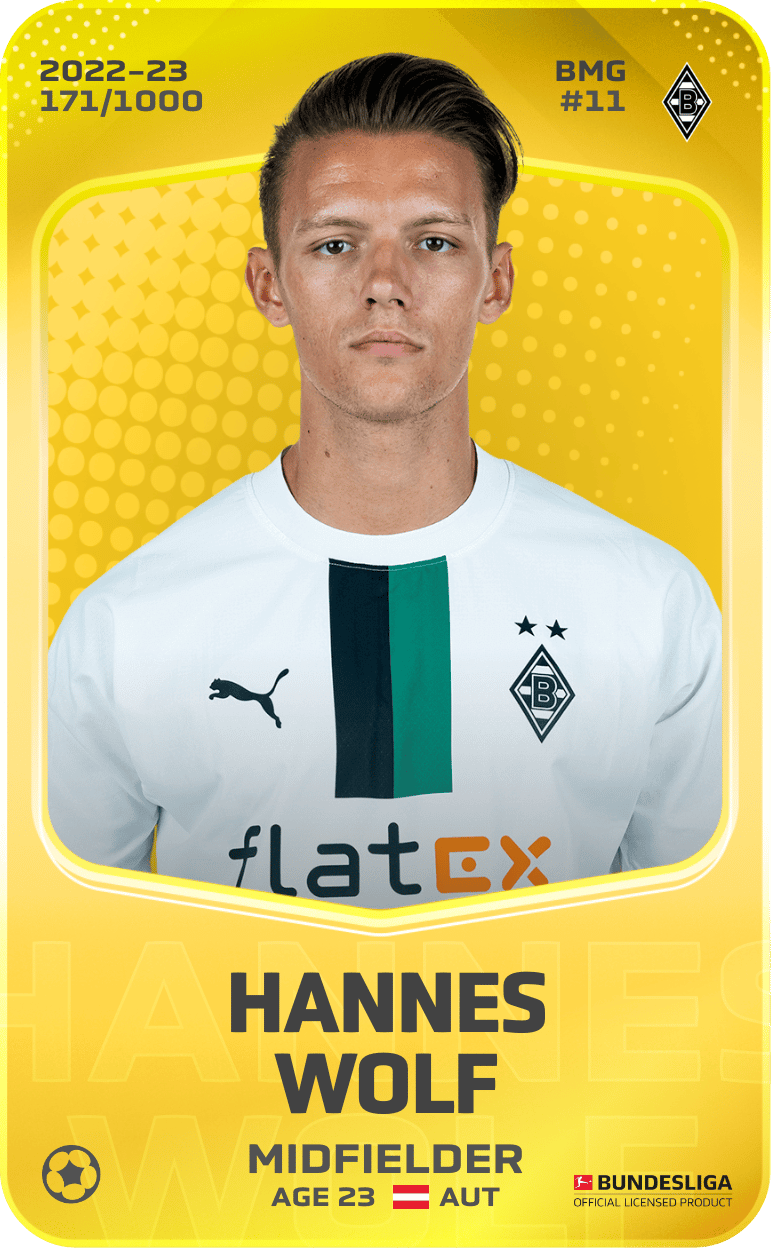 Hannes Wolf 2022-23 • Limited 171/1000