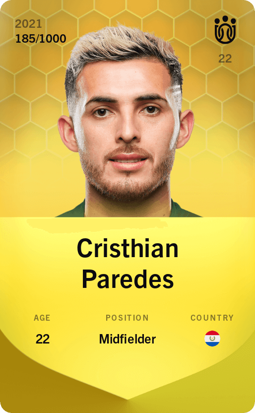 Cristhian Paredes 2021-22 • Limited 185/1000