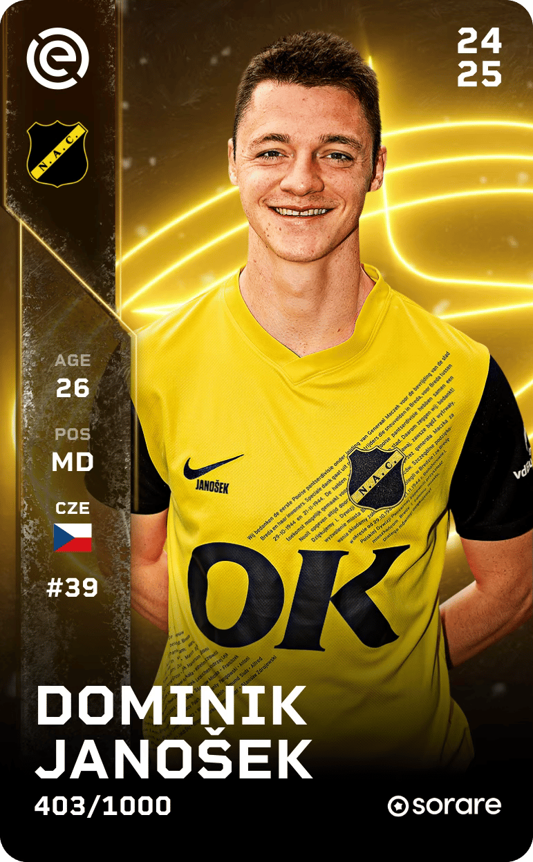 Dominik Janošek 2024-25 • Limited 403/1000