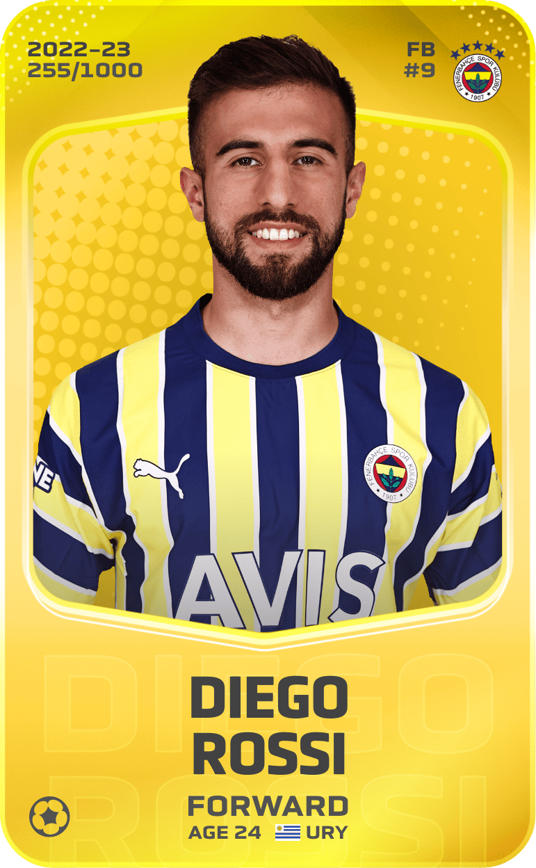 Diego Rossi 2022-23 • Limited 255/1000