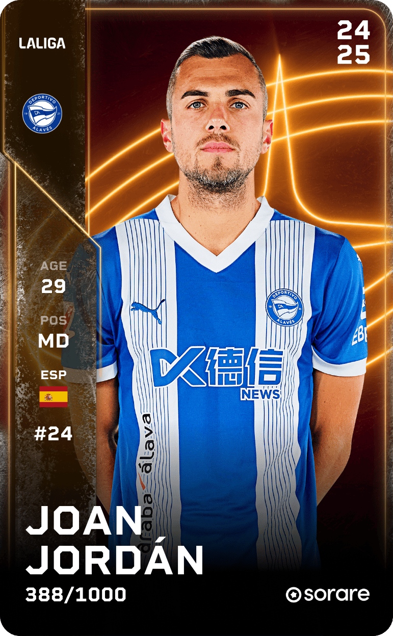 Joan Jordán 2024-25 • Limited 388/1000