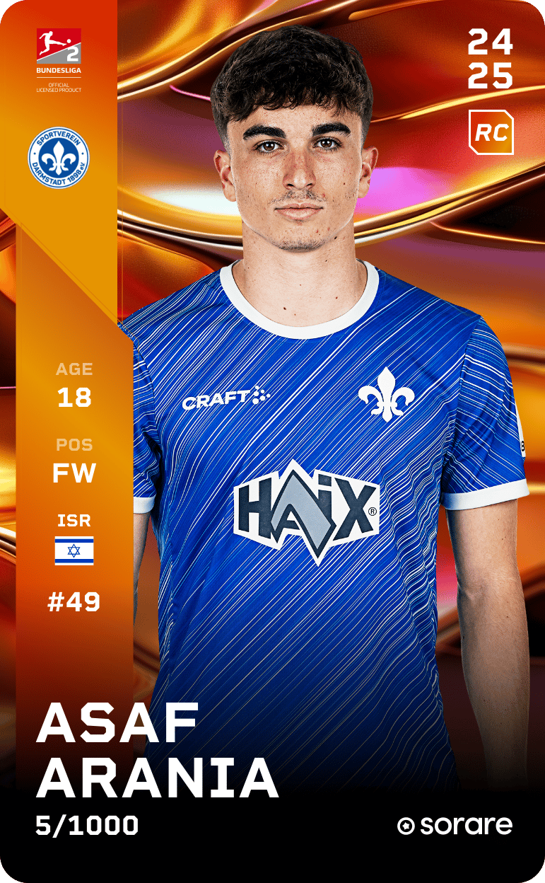 Asaf Arania 2024-25 • Limited 5/1000